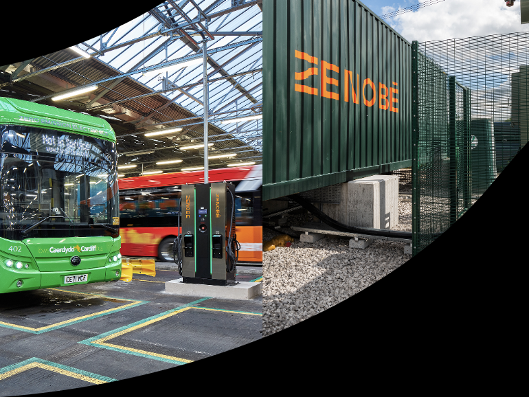 Zenobe's core business offering across electric fleets and battery storage
